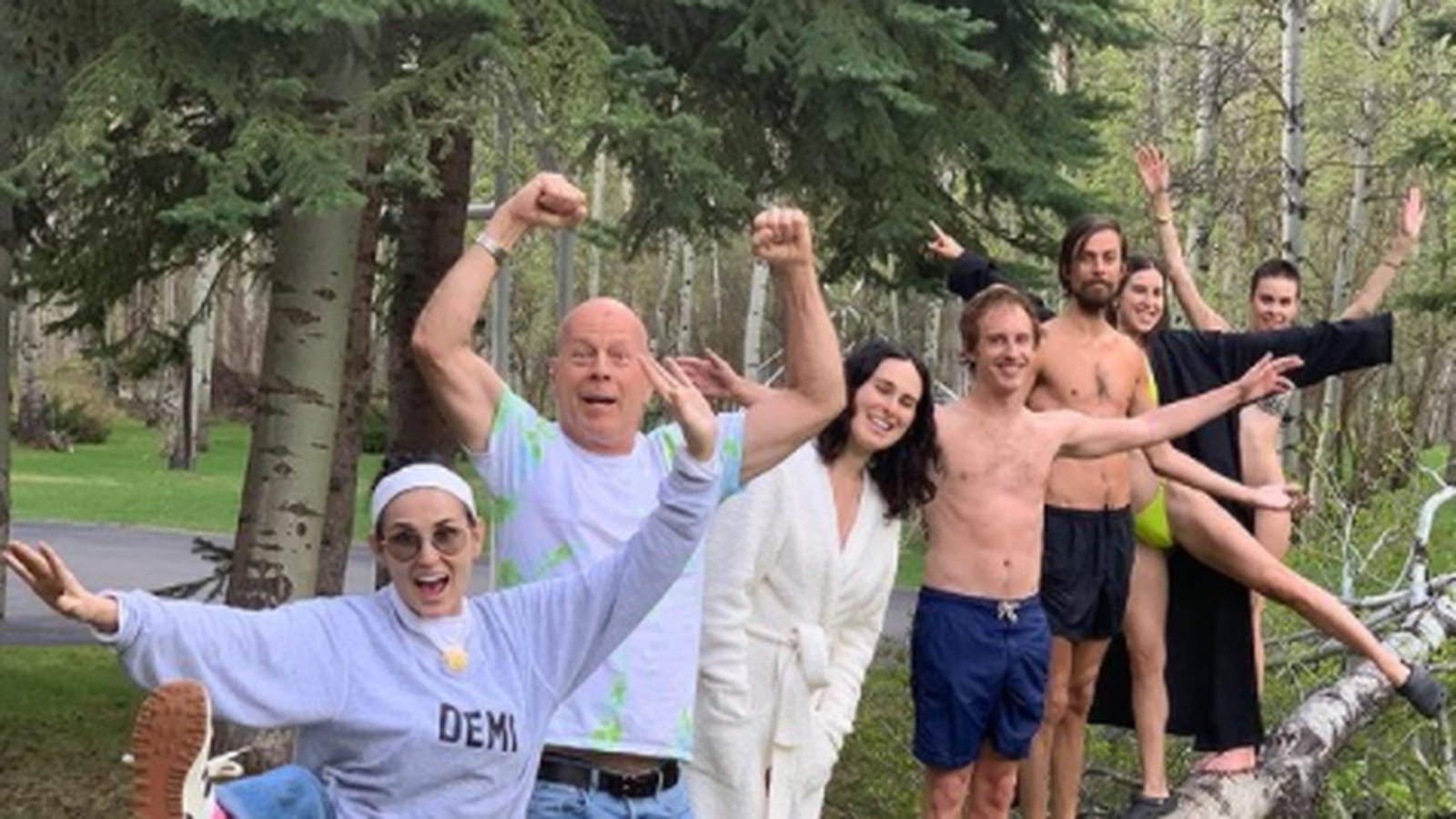 Demi Moore et Bruce Willis