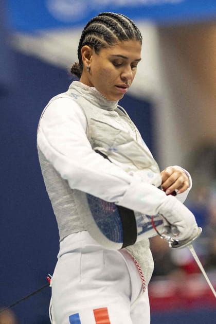 L'escrimeuse Ysaora Thibus