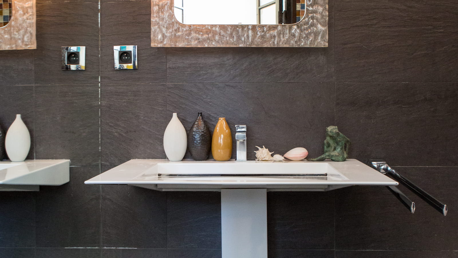 Salle d'eau lavabo moderne