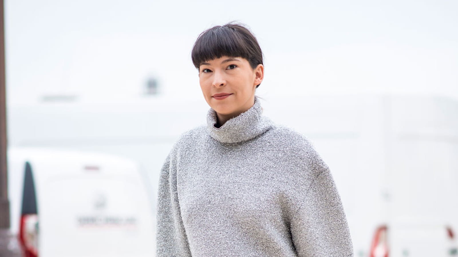 L'ensemble gros pull + jupe