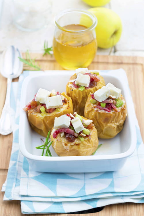 Pommes au four, bacon et Caprice des Dieux : la recette facile