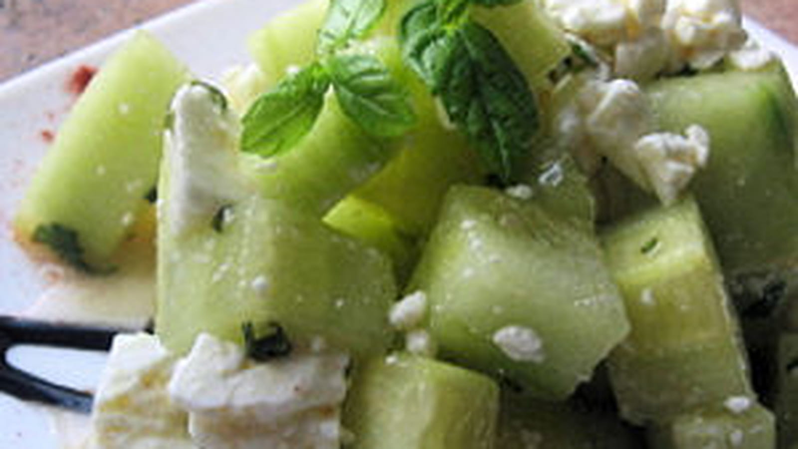 Panaché concombre-feta