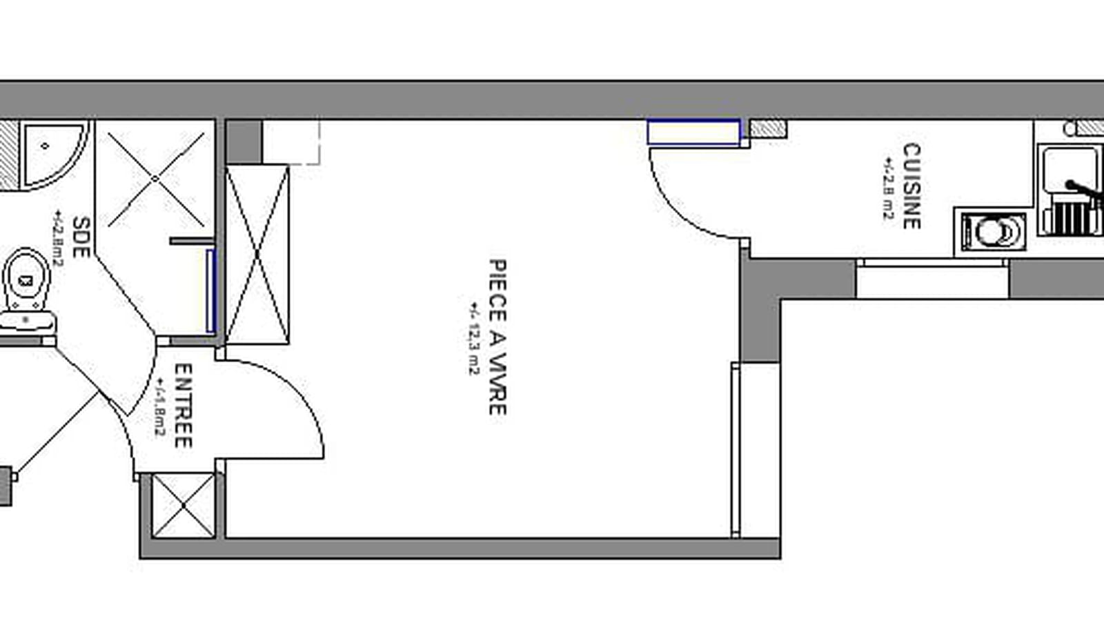 Plan existant