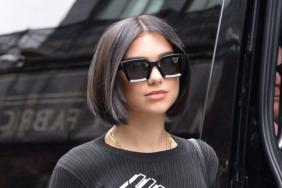 Le carr&eacute; arrondi de Dua Lipa