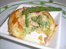 Feuilletés d'asperges au bacon : Etape 3