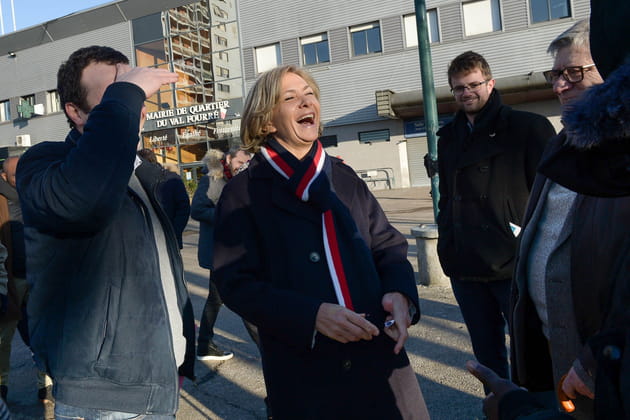 Valérie Pécresse, en plein fou rire