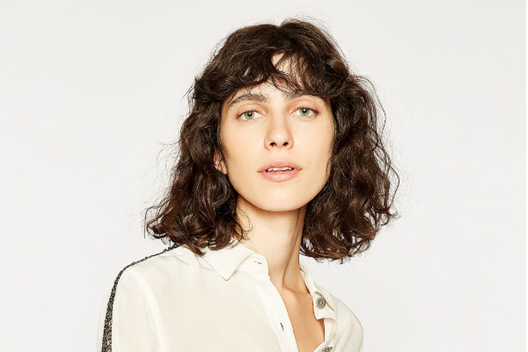 Chemise à Plastron The Kooples Taille 32 FR / XS - Blanc, Viscose, Manches Longues, Occasion Excellent état