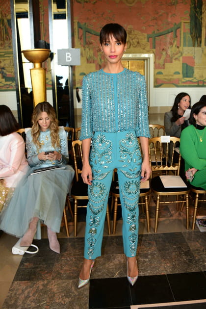 Sonia Rolland au d&eacute;fil&eacute; Georges Hobeika