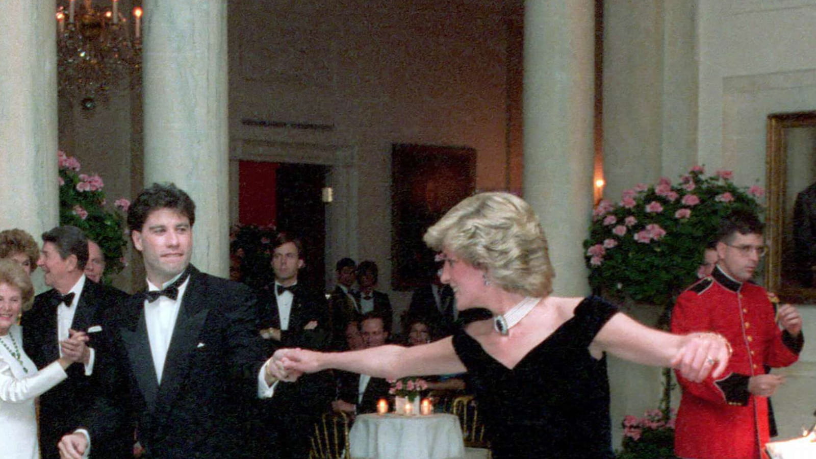 John Travolta et Lady Diana