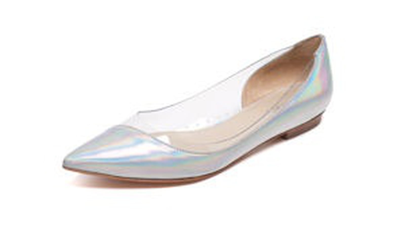 Ballerines avec bout pointu de Maje