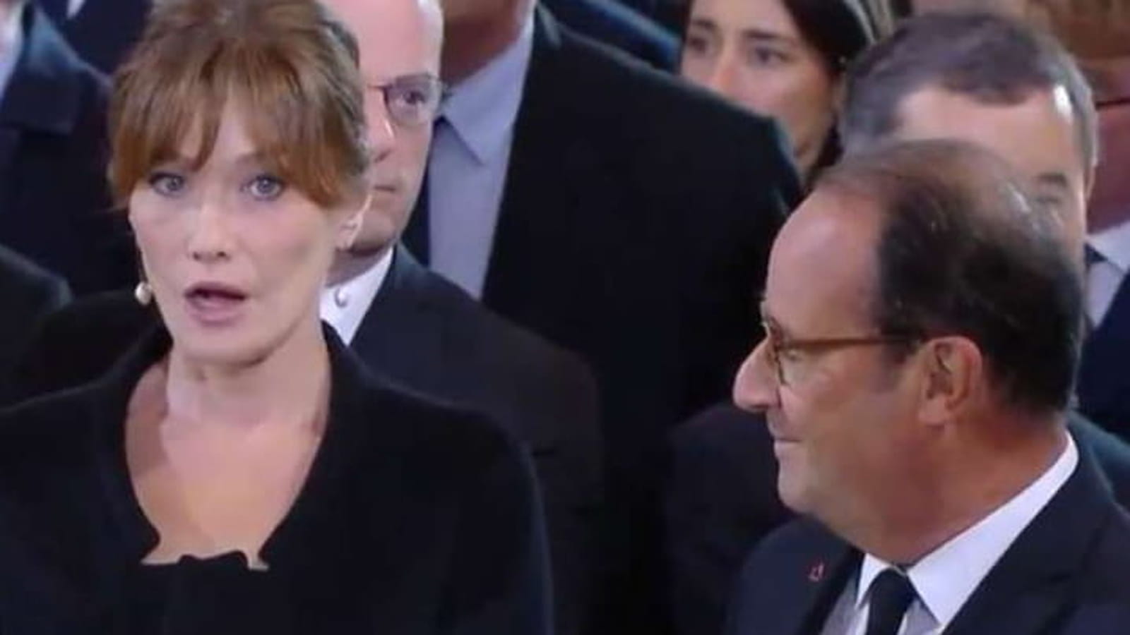 François Hollande et Carla Bruni