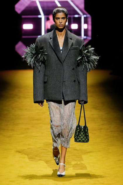 D&eacute;fil&eacute; Prada automne-hiver 2022-2023
