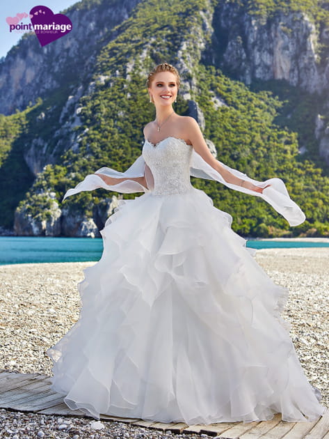 Robe de mari&eacute;e Galice, Point Mariage