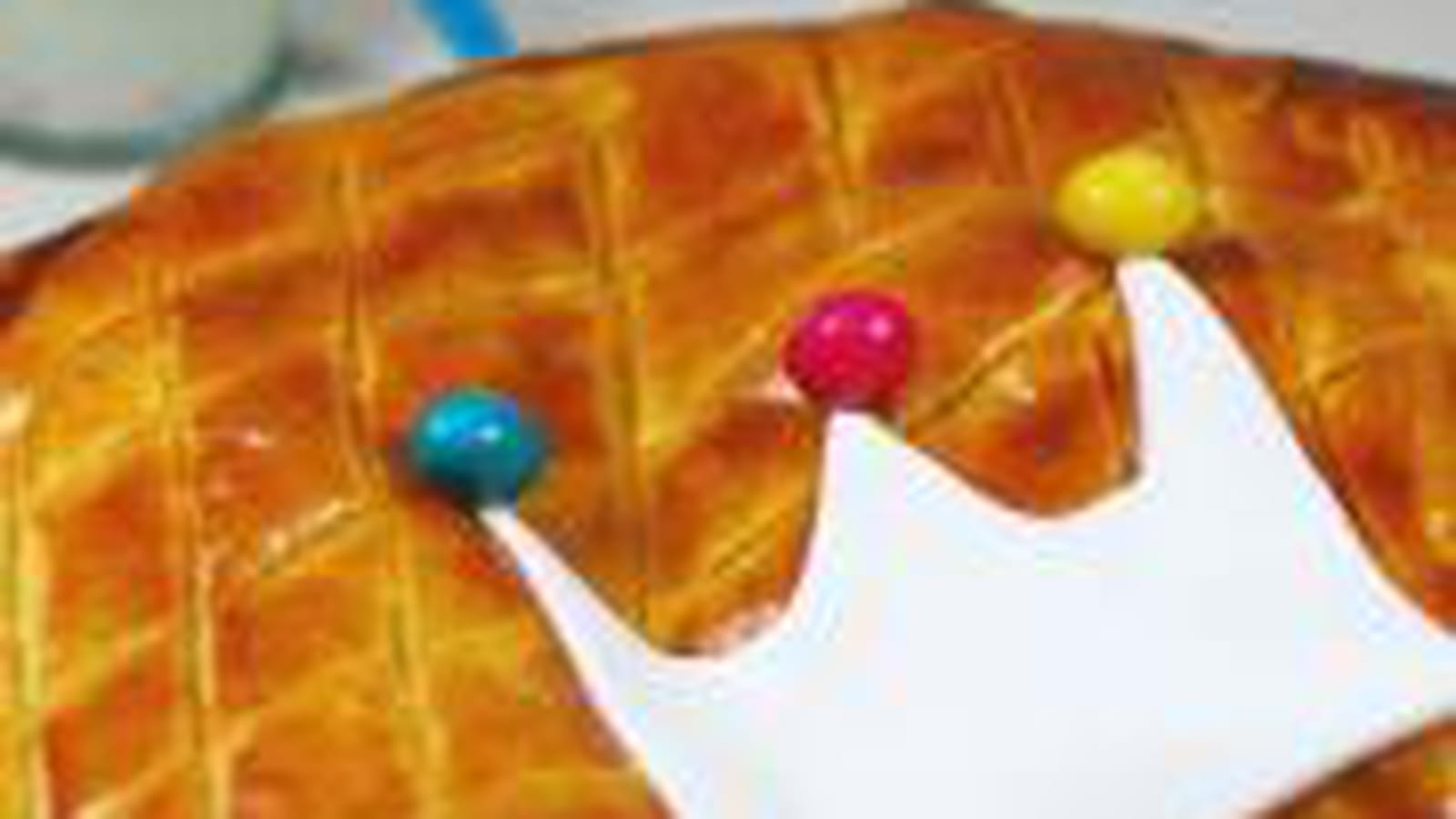 Galette des rois M&M's : Chocolat et beurre de cacahuètes