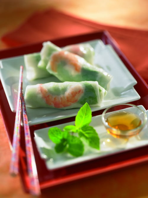 Rouleaux de printemps gourmands