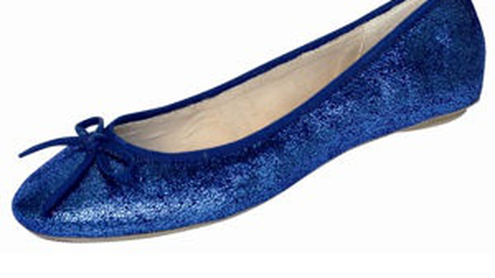 Ballerine bleues des 3 Suisses