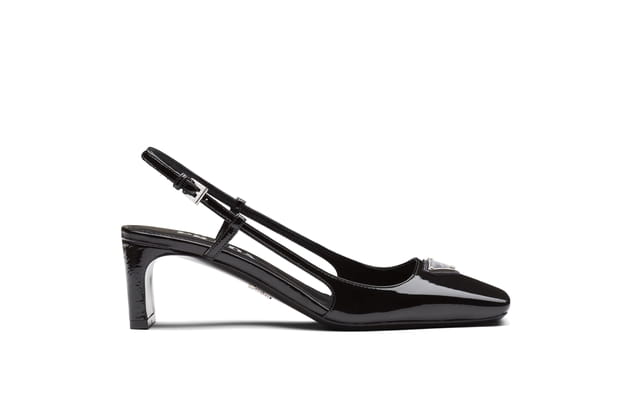 Slingbacks en cuir de Prada