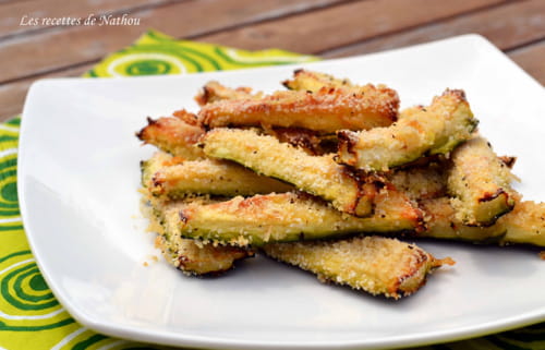 Courgettes au parmesan pour l'apéro