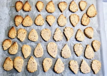 Gouttes aux amandes : Etape 2