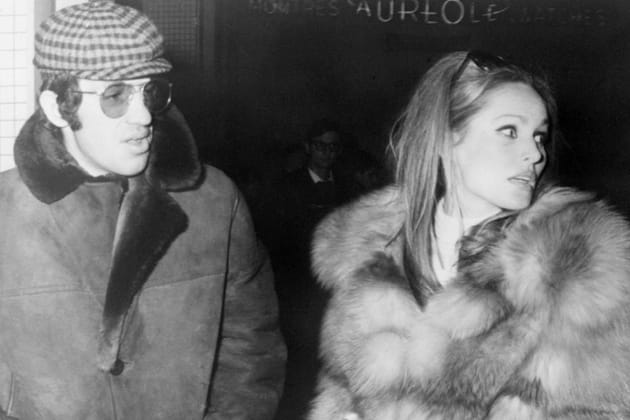 Le couple Belmondo-Andress en 1968