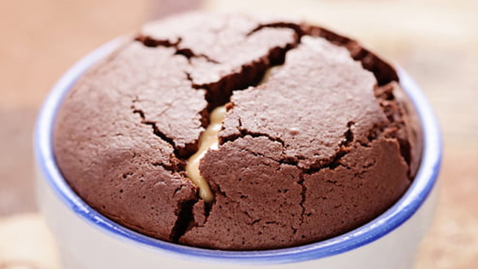 Fondant aux 2 chocolats