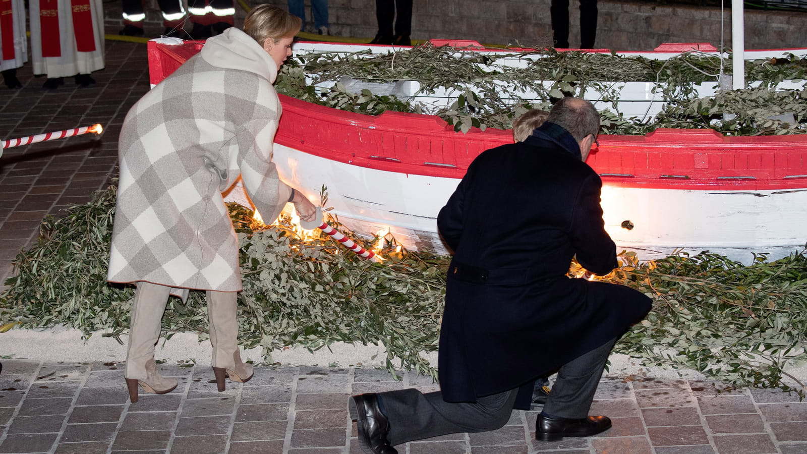 Charlene et Albert II de Monaco