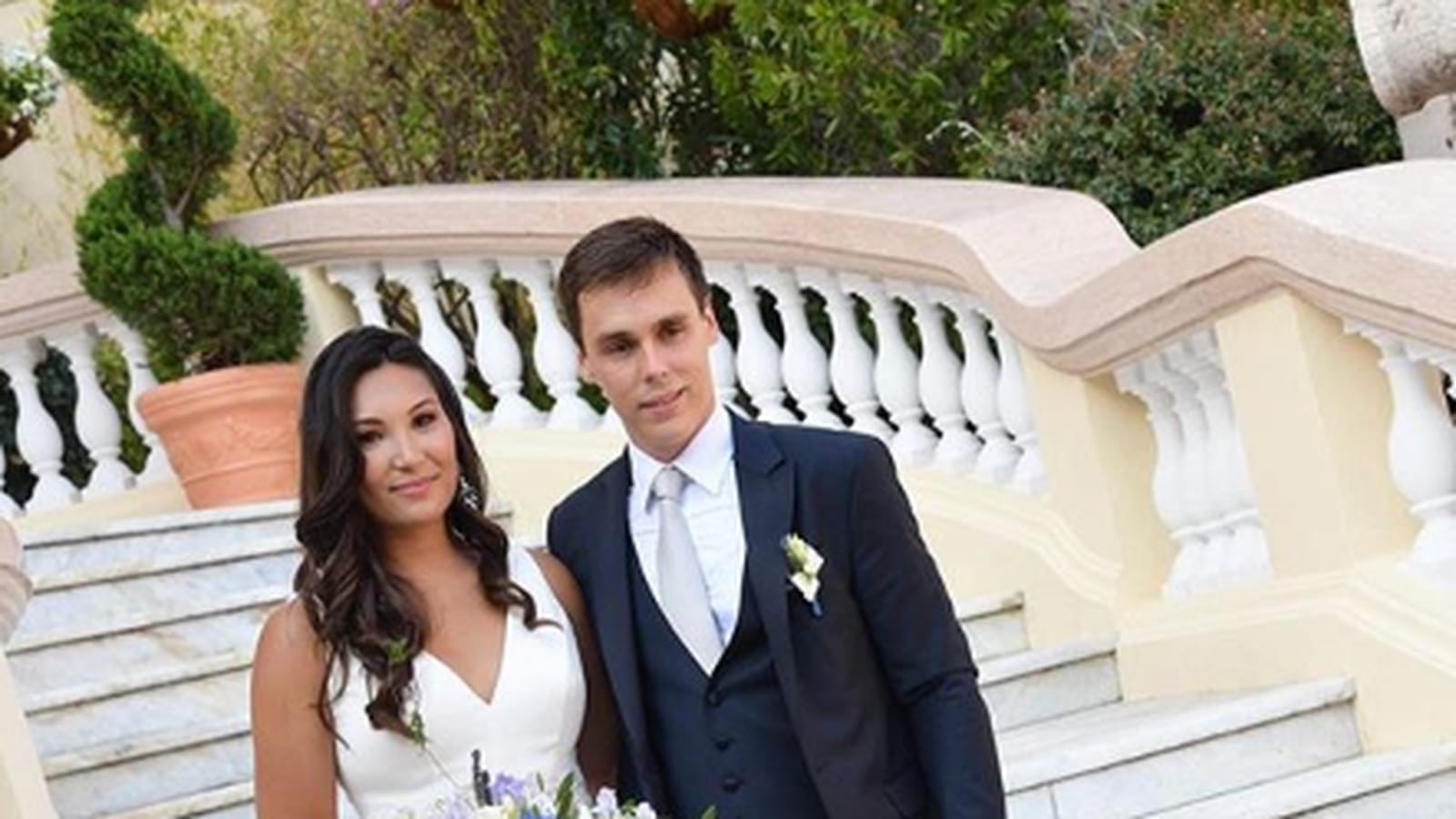 Marie Chevallier et Louis Ducruet