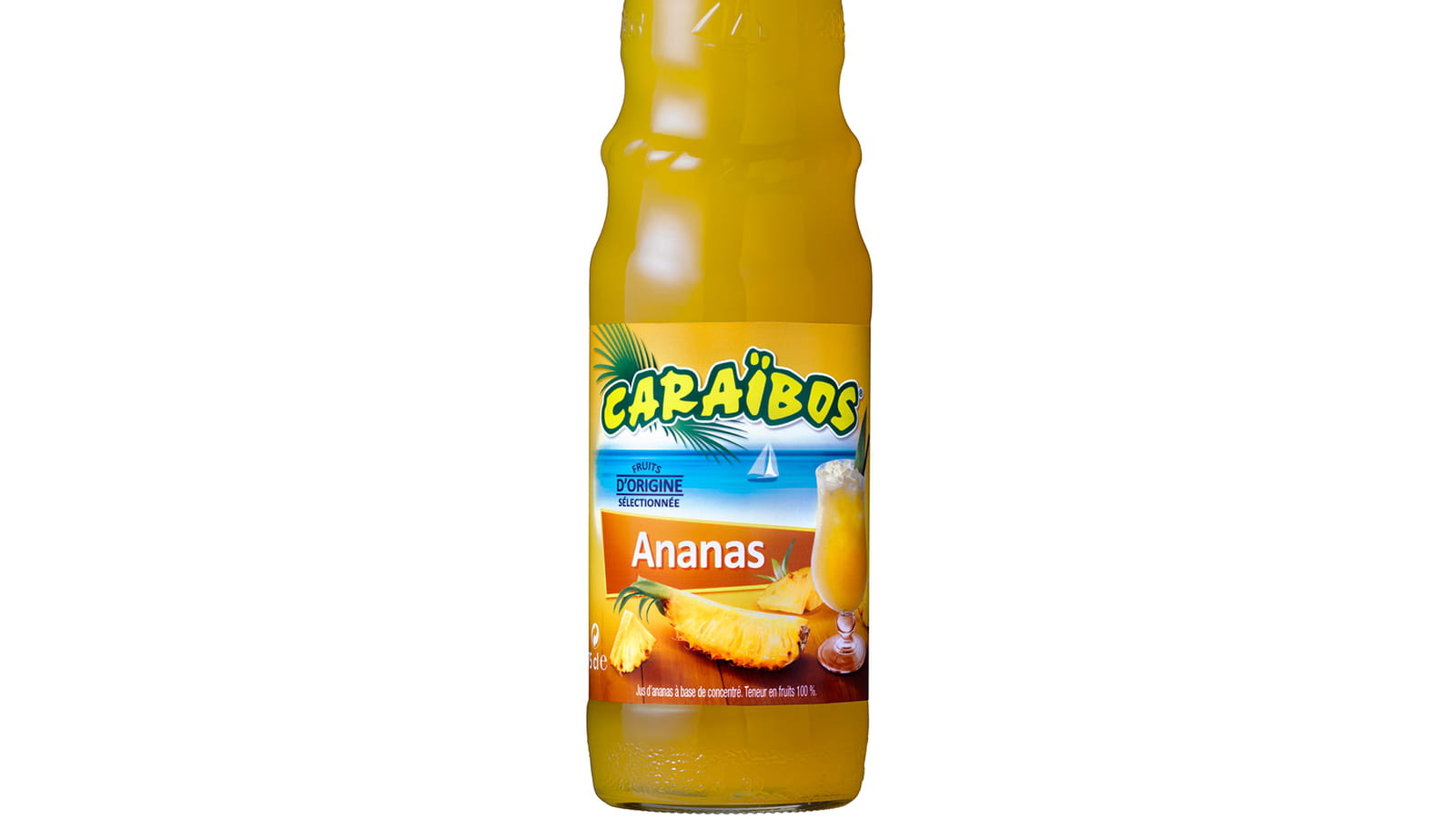 Le jus ananas de Caraïbos