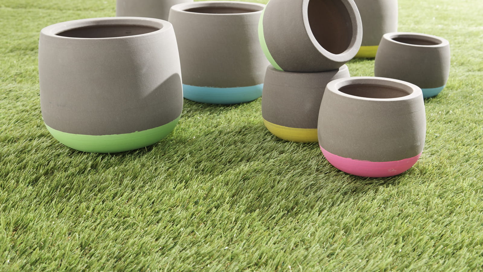 Cache-pot en terre cuite Gifi