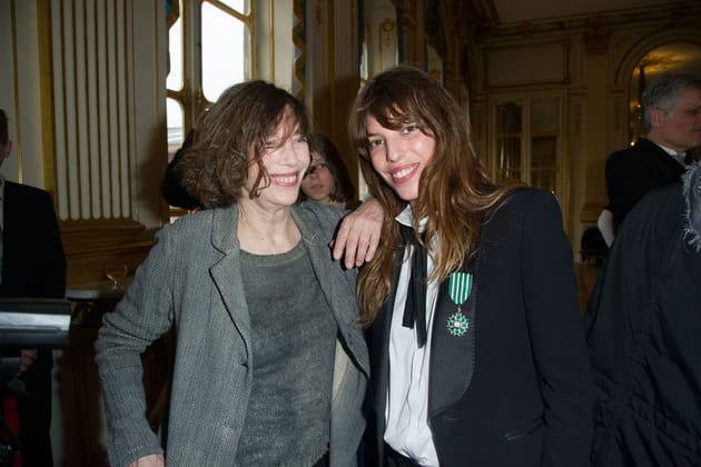 Avec Lou Doillon en 2013