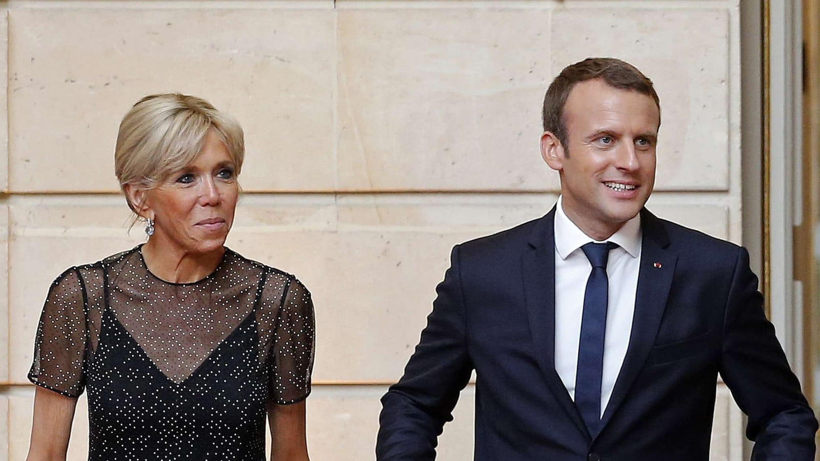 Brigitte et Emmanuel Macron