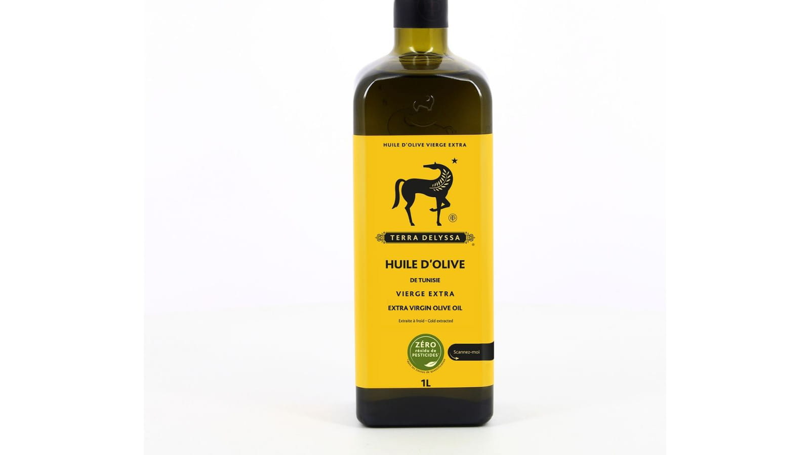 L'huile d'olive Zéro résidu de pesticides de Terra Delyssa