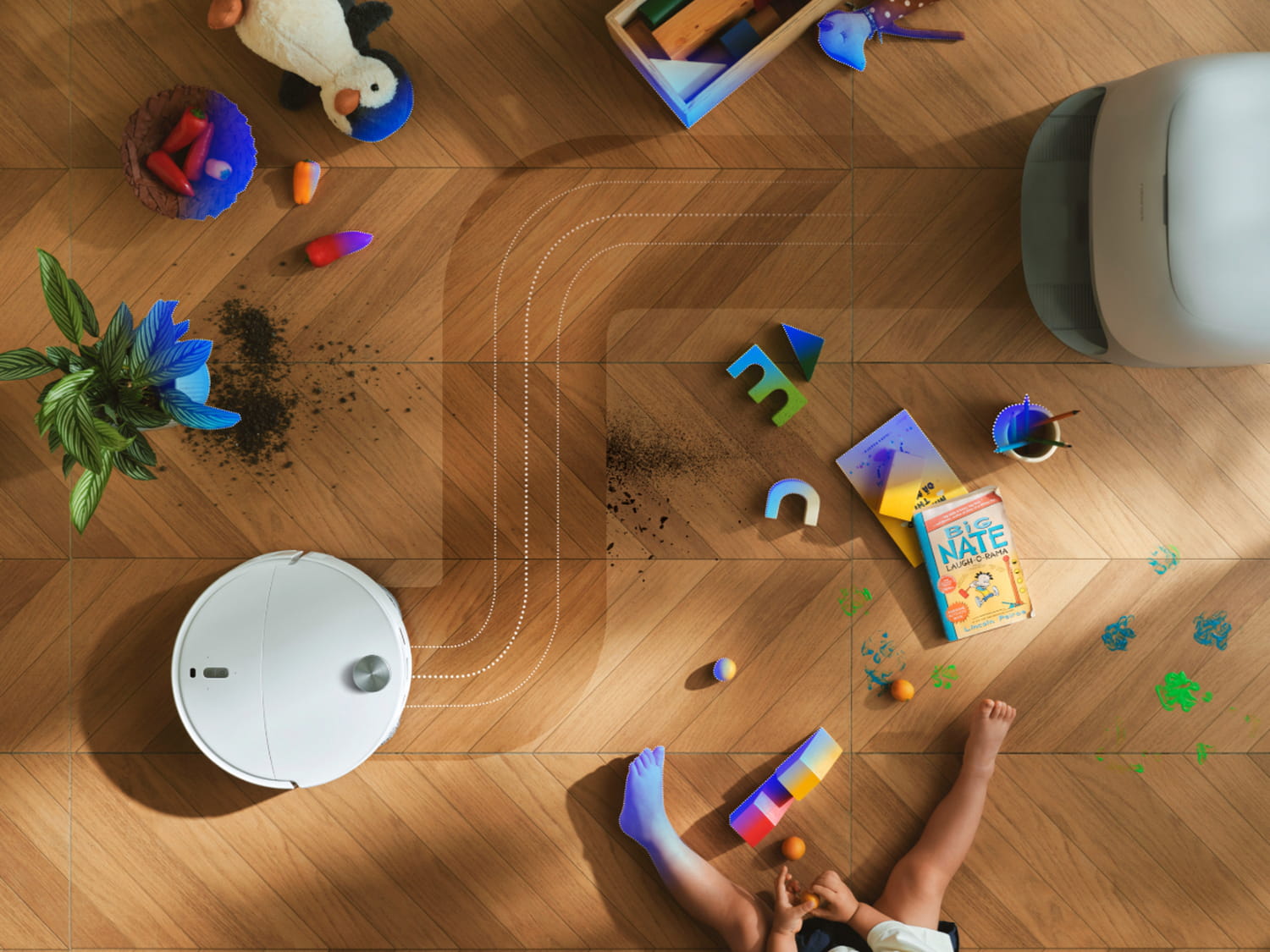 The robot vacuum cleaner that wants to end the household chore!