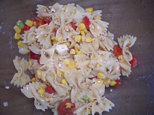 Salade de pâtes du soleil