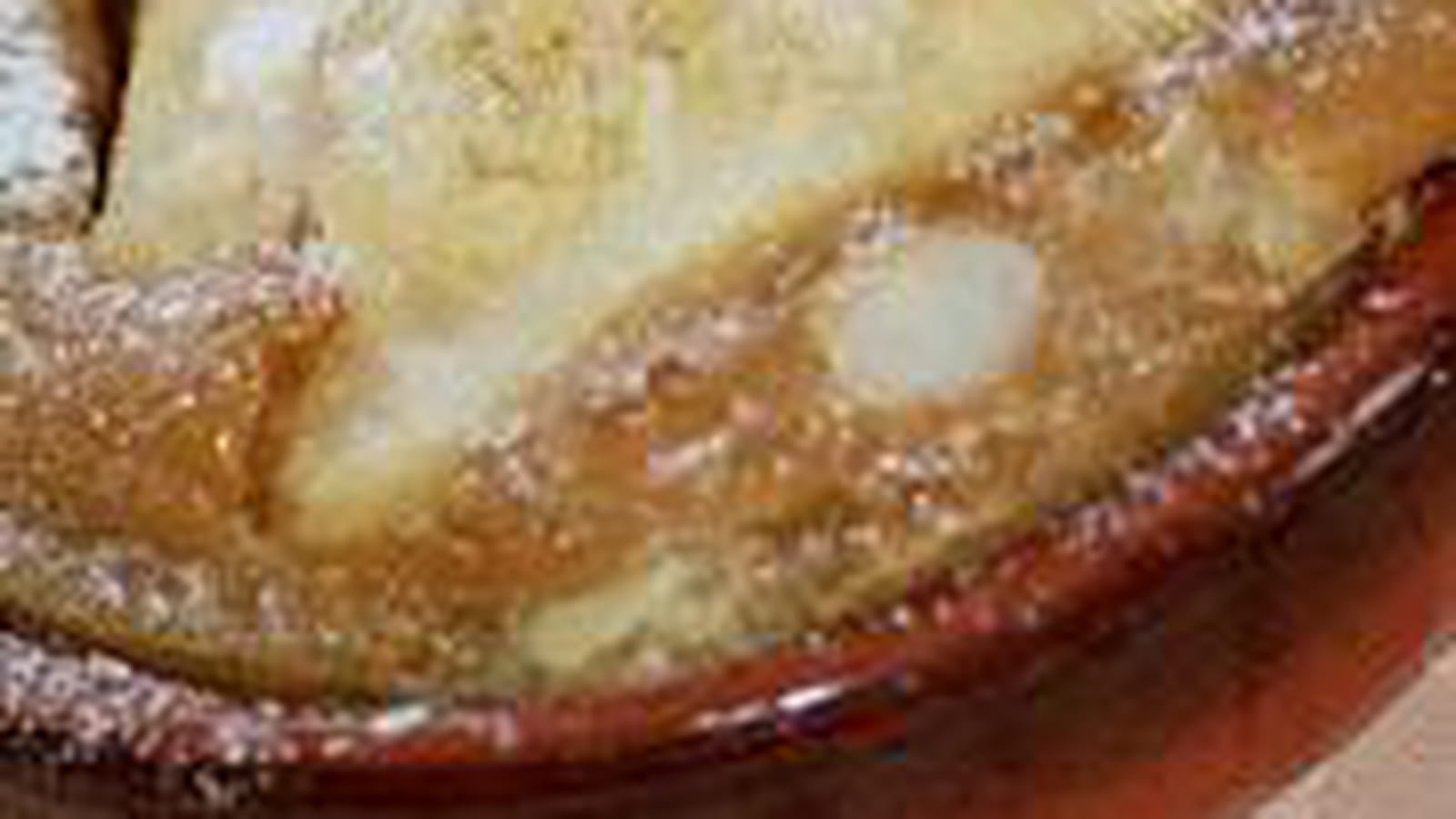 Clafoutis crumble poires réglisse