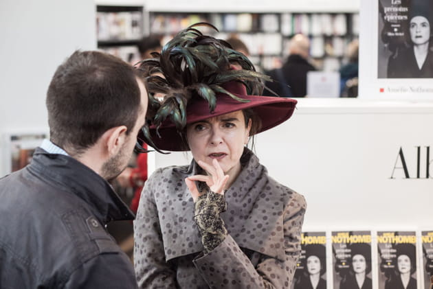 Am&eacute;lie Nothomb au Salon du Livre