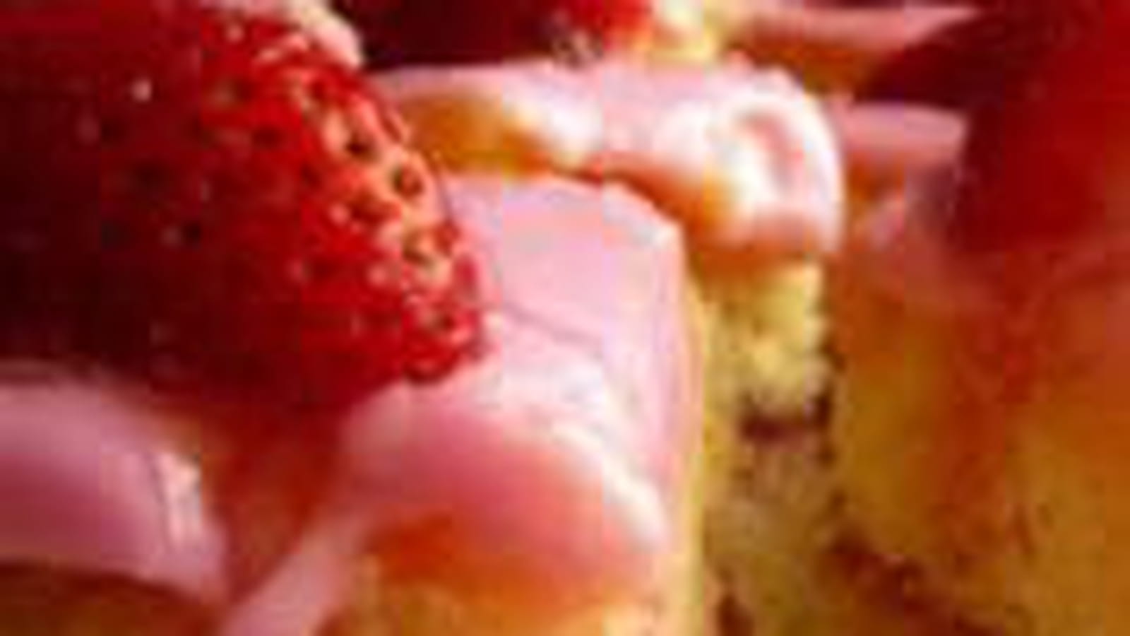 Gâteau rose de printemps
