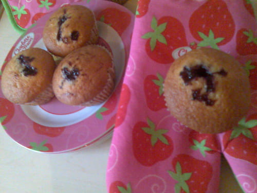 Muffins à la confiture