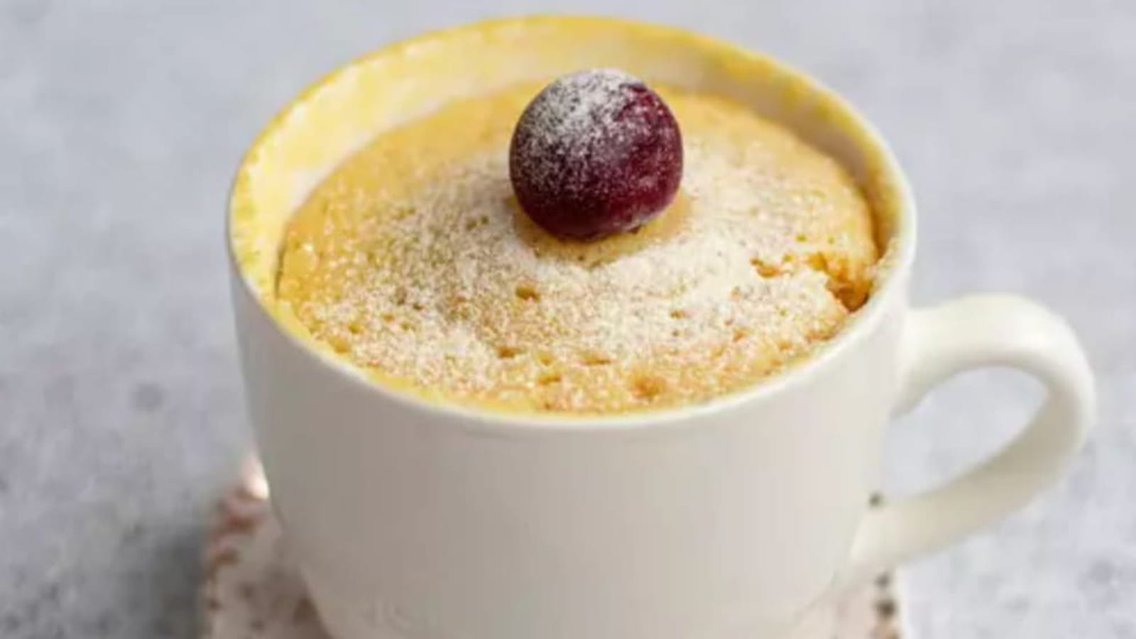 Gâteau minute nature au micro-ondes