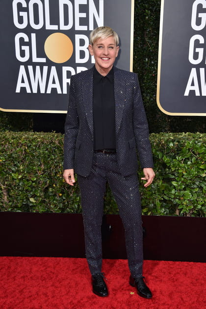 Ellen DeGeneres en costume Celine