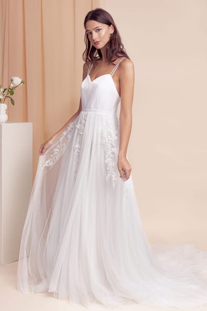 Robe de mariée Rose, Yasmin Hassaïne