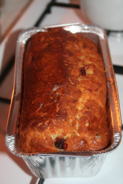 Cake jambon, noisettes et figues moelleuses