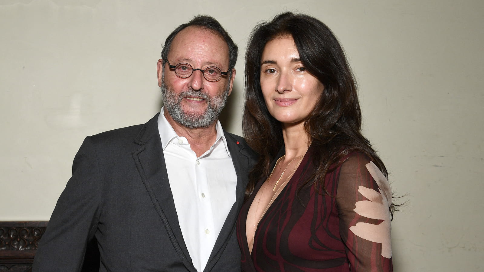 Jean Reno et sa femme
