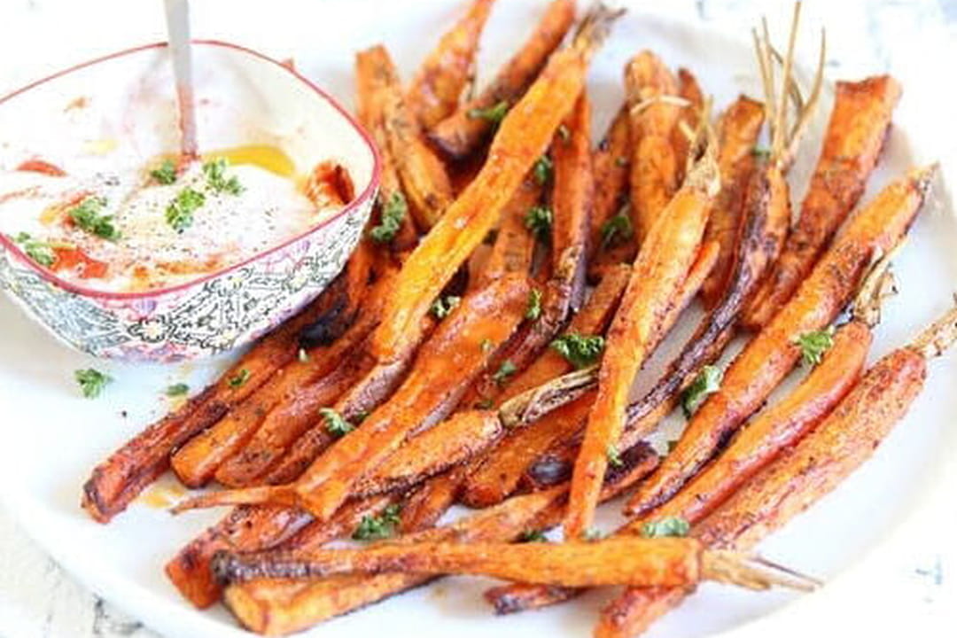 Frites de carotte et patate douce