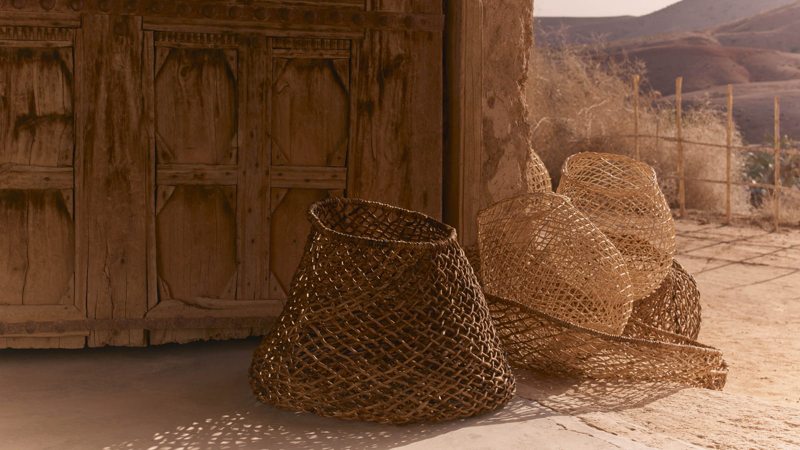Paniers tressés 