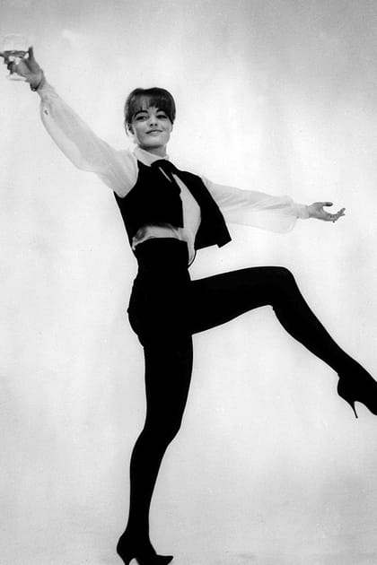 Romy Schneider en mini veston