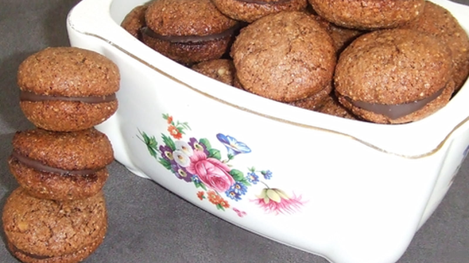 Biscuits italiens noisette-chocolat (Bacci di Alassio)