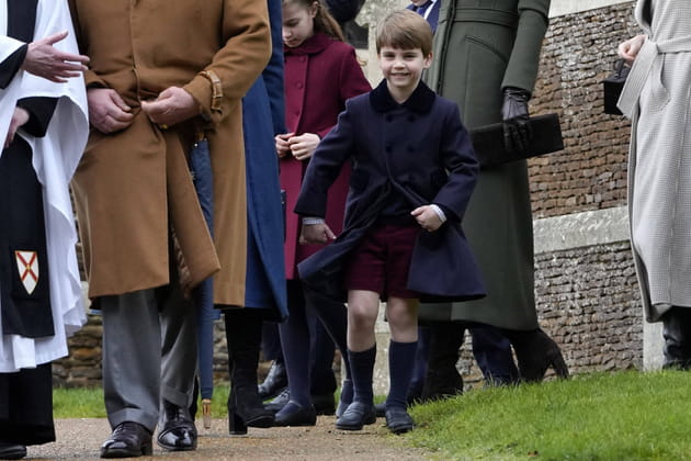 Prince Louis fait fureur à Sandringham