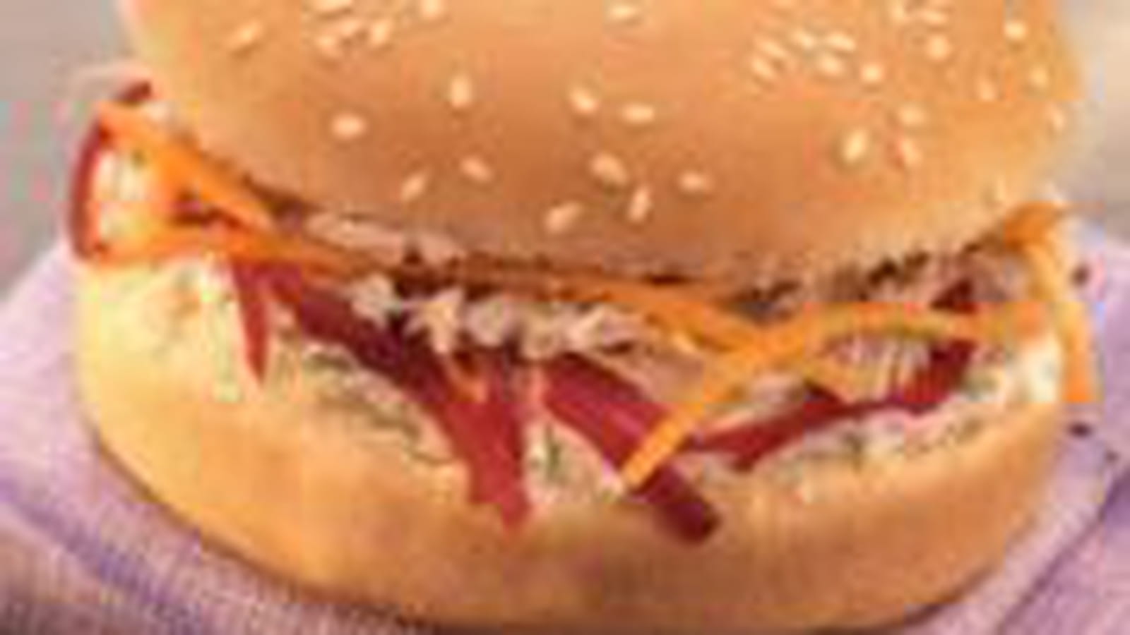 Hamburger thon chèvre frais