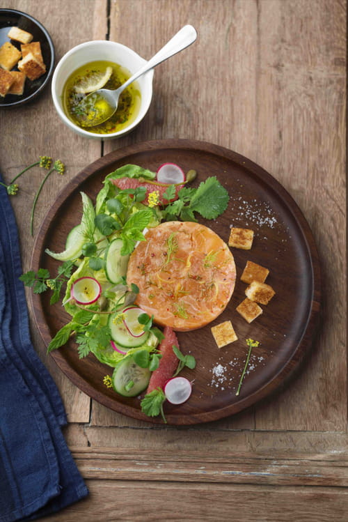Palet Salma et salade fraîcheur